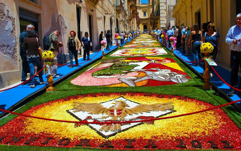 Infiorata di Noto 2016 - Offerte per dormire, appartamenti vicino Noto a prezzi convenienti